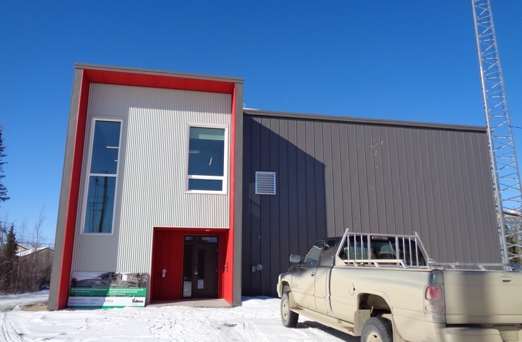 Beaver Creek Fire Hall project in Beaver Creek, Yukon