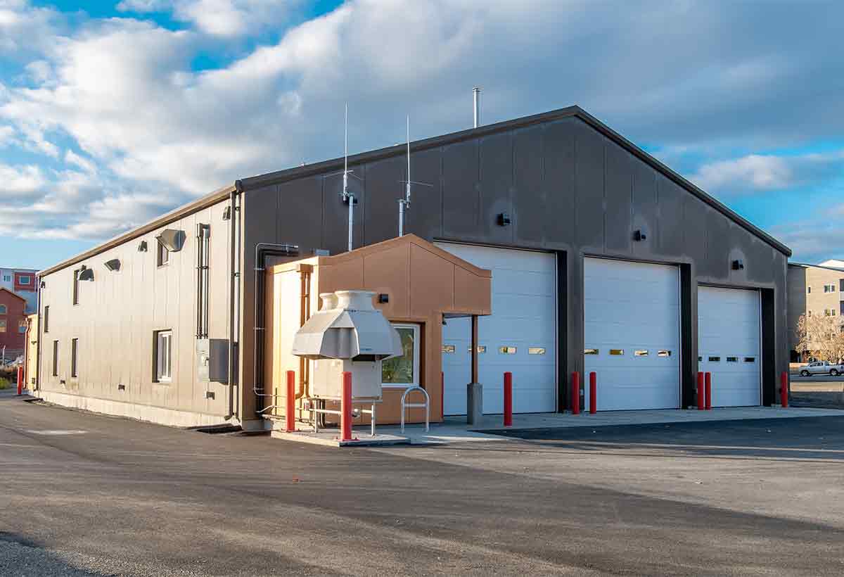 City of Whitehorse Firehall project in Whitehorse, Yukon