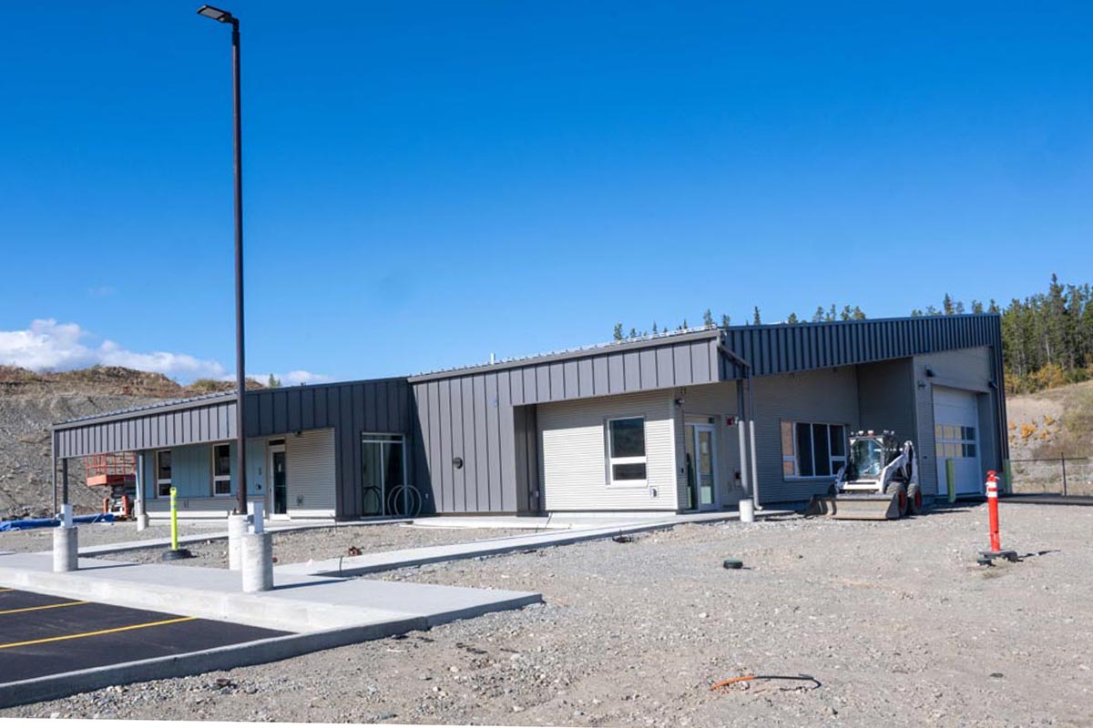 Mine Rescue Station project in Whitehorse, Yukon