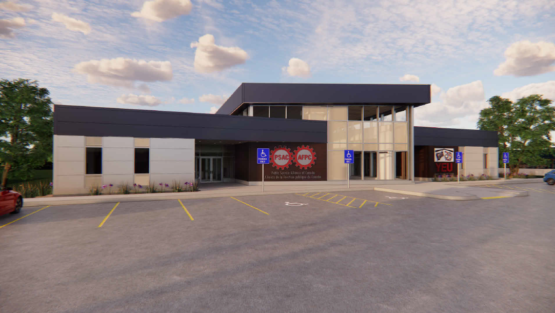 PSAC & YEU Office Building project in Whitehorse, Yukon
