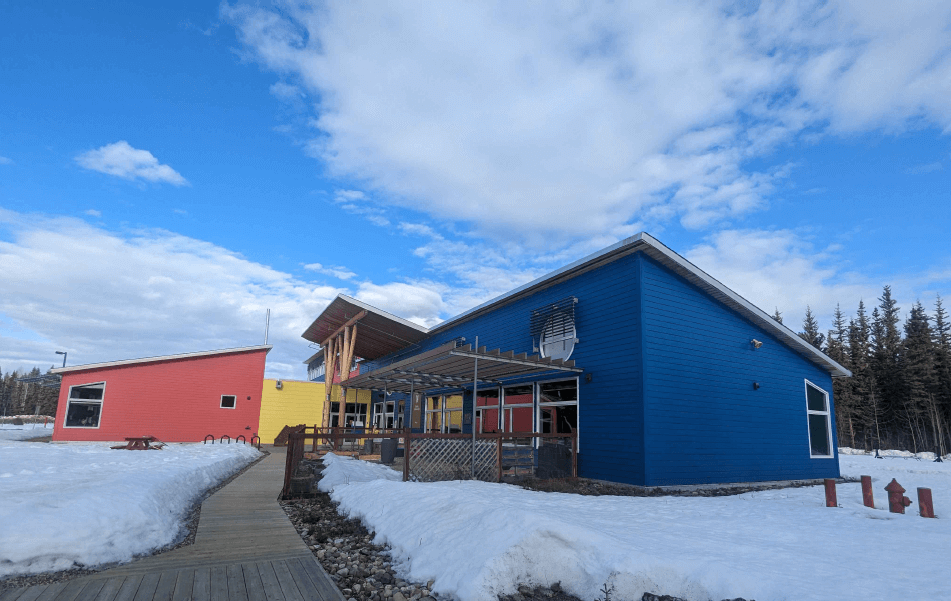 Mayo JV Clark School Roof project in Mayo, Yukon